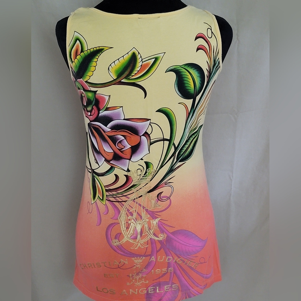 Floral Graphic Tank Top - Picture 3 of 6